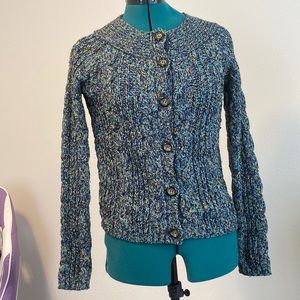 Dress Barn multicolor knit cardigan